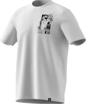 adidas Men's Messi Wordmark Short Sleeve T-Shirt
