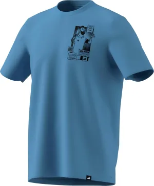 adidas Men's Messi Wordmark Short Sleeve T-Shirt