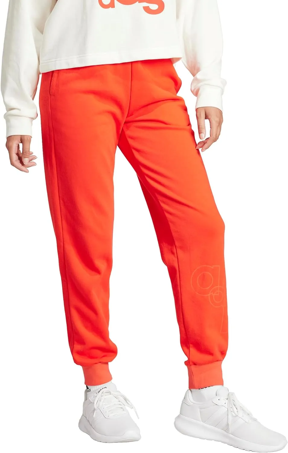 adidas Women's Printed French Terry Regular Pants