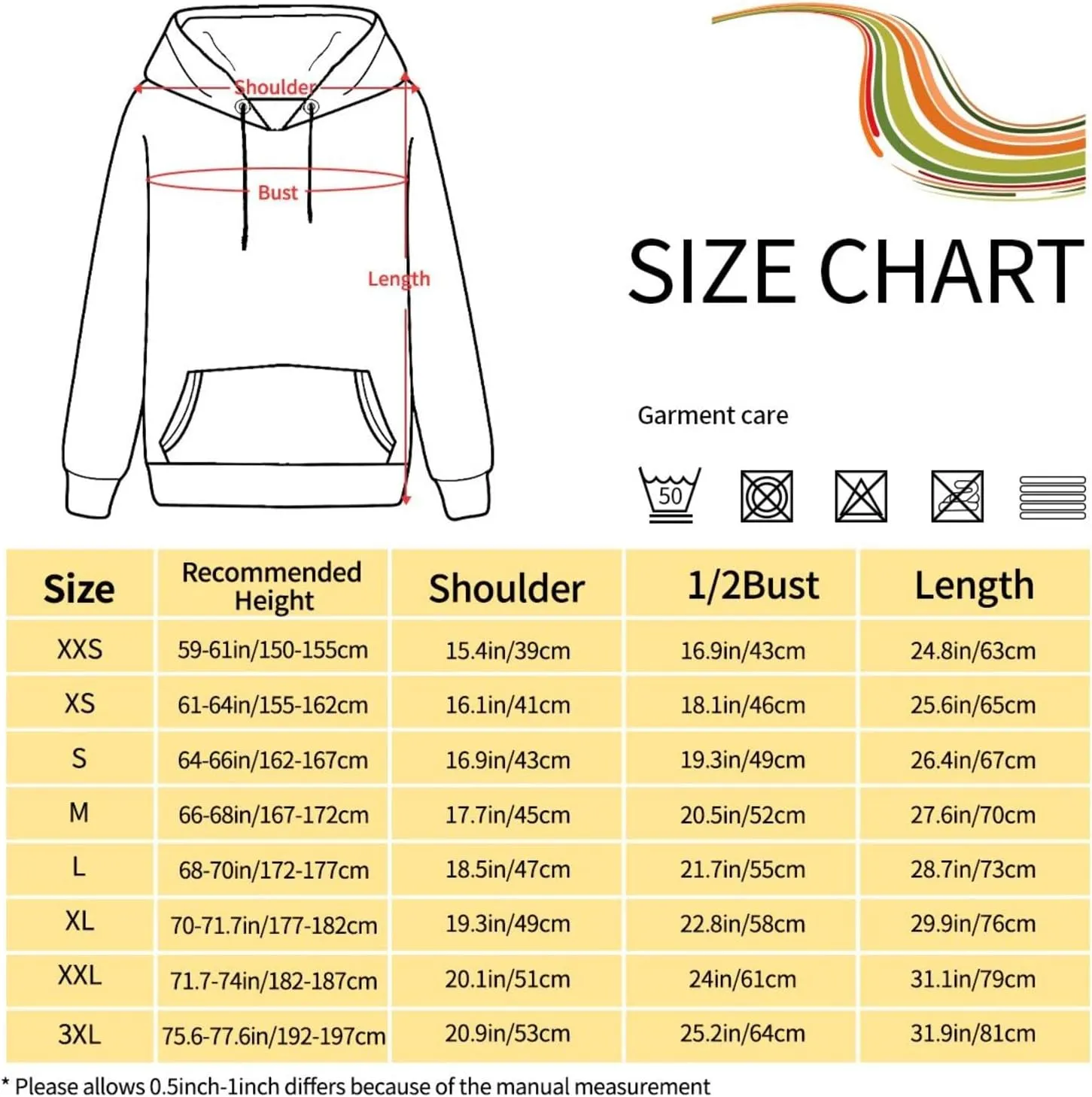 Adult Long Sleeve Hoodies Tops Casual Hooded Sweatshirt Clothes