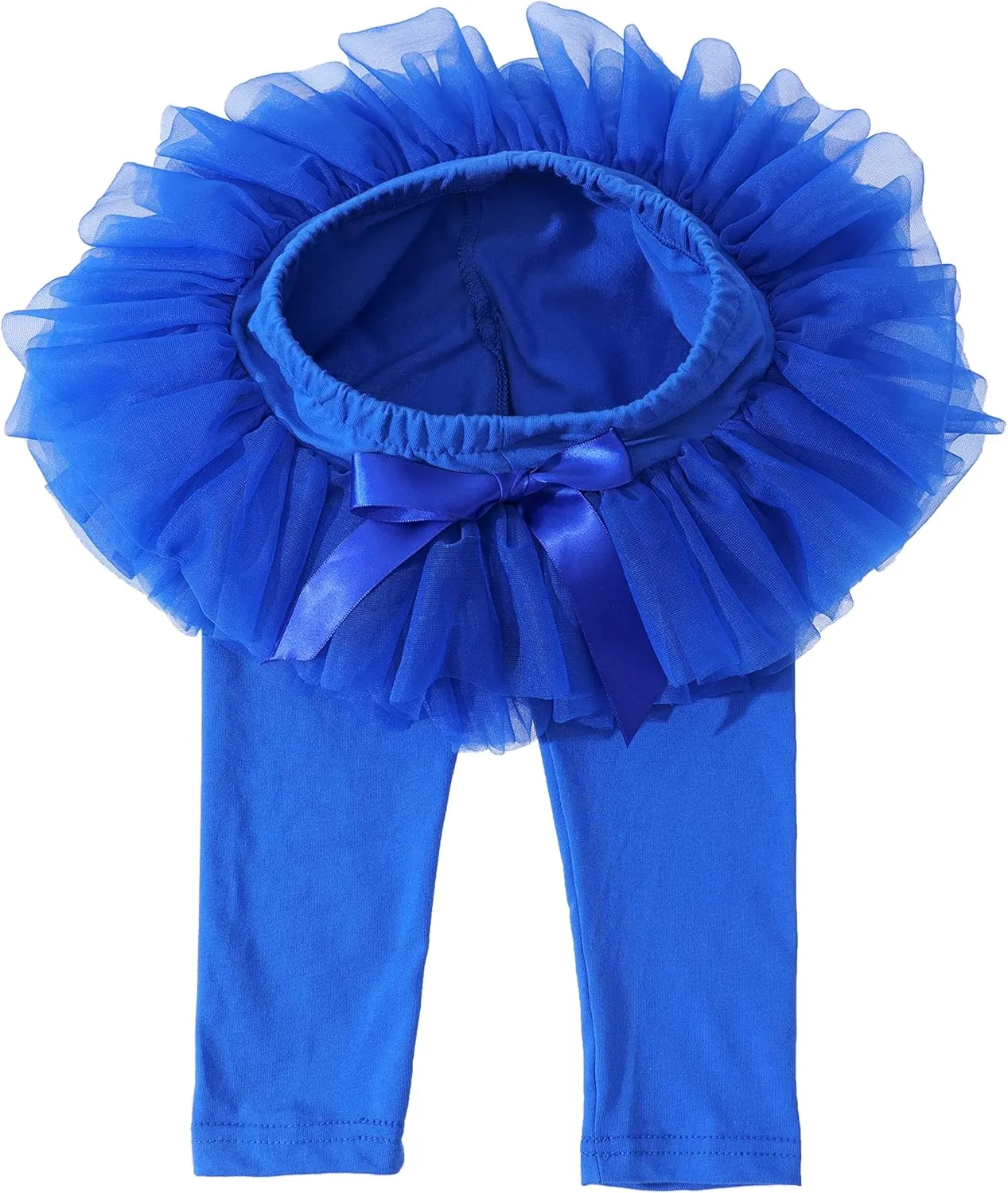 Ashken Baby Toddler Girls' Tutu Leggings Tulle Ruffle Skirted Pants Footless Tights (3 Months-5T)