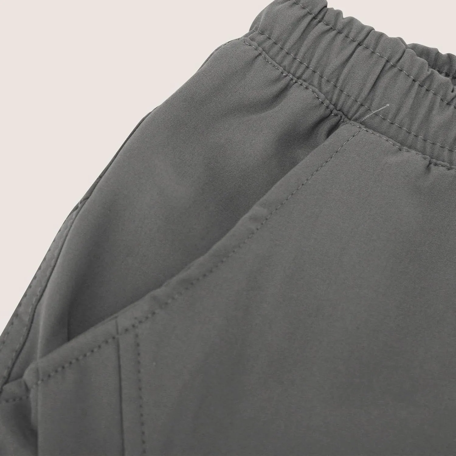 Aymnlox Mens Casual Cargo Pants Baggy Solid Slim Fit Joggers Sweatpants Outdoor Hiking Athletic Gym Trouser with Multi Pocket