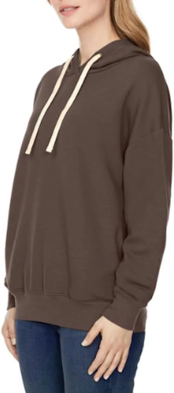 Buffalo David Bitton Women's Super Soft Pullover Hoodie with Side Pockets