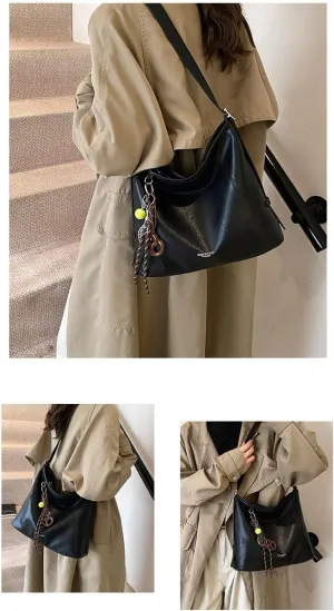 cross-body bag Soft Leather Commuter Shoulder Bag