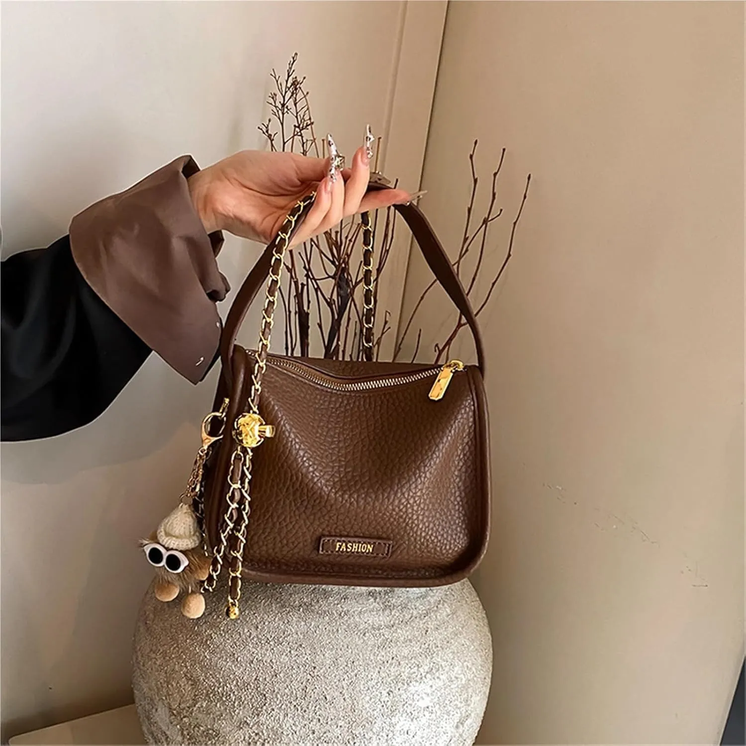 cross-body bag Underarm Tote Soft Leather Large Capacity Shoulder Bag