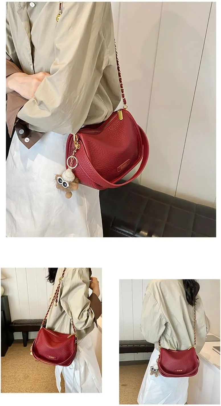 cross-body bag Underarm Tote Soft Leather Large Capacity Shoulder Bag