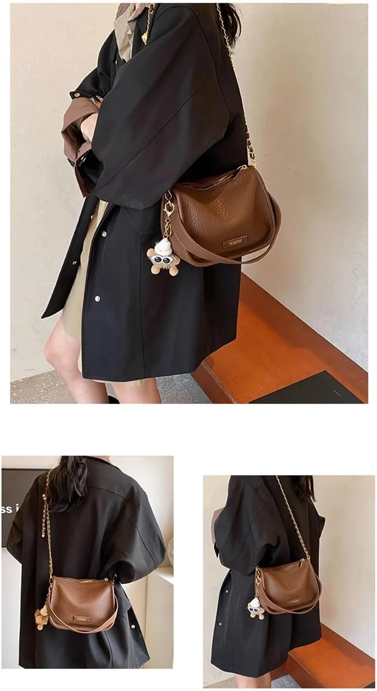 cross-body bag Underarm Tote Soft Leather Large Capacity Shoulder Bag