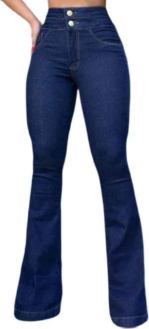 CutieLove Women's Bell Bottom Jeans High Waisted Stretchy Flared Denim Pants