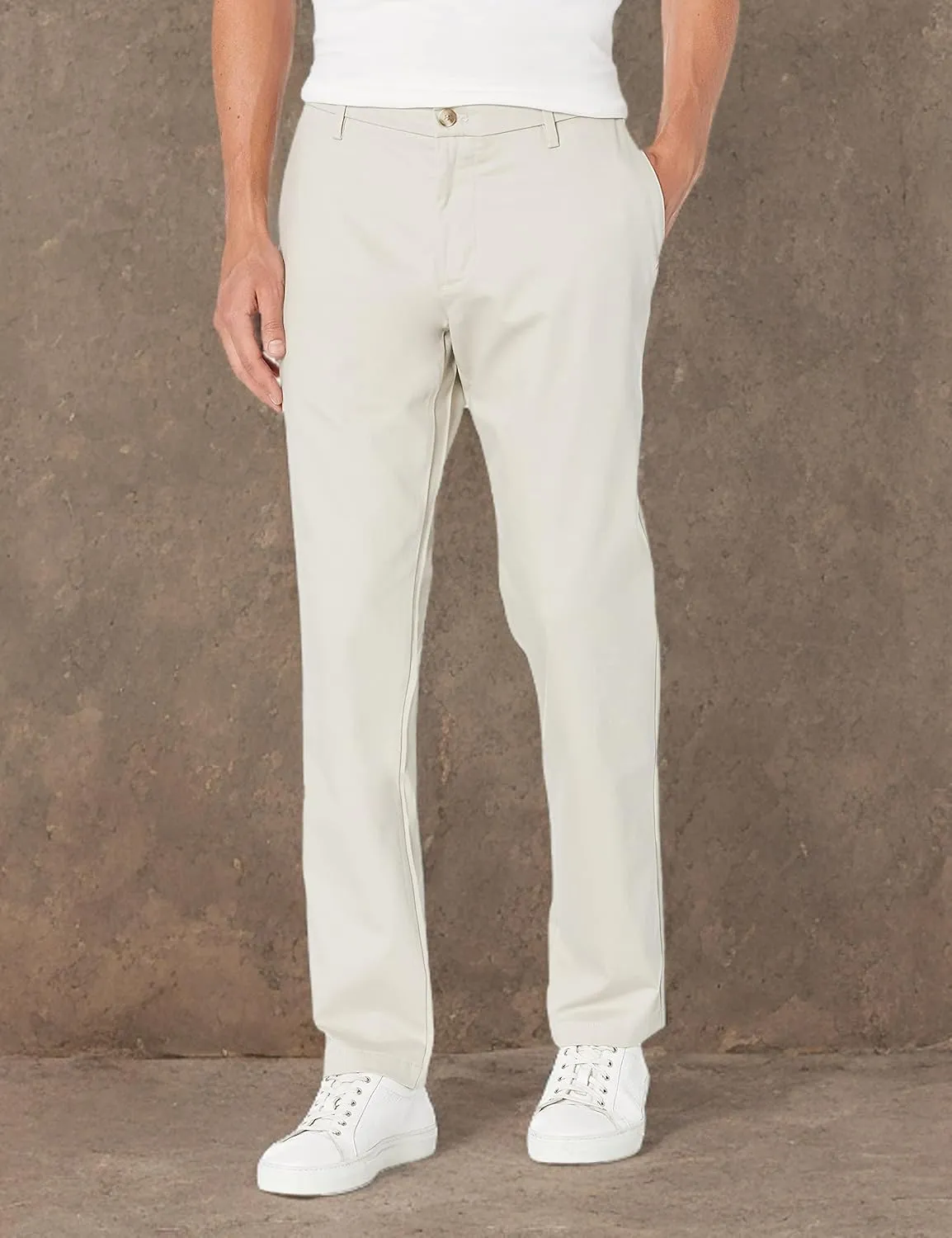 Dockers Men's Athletic Fit Signature Khaki Lux Cotton Stretch Pants