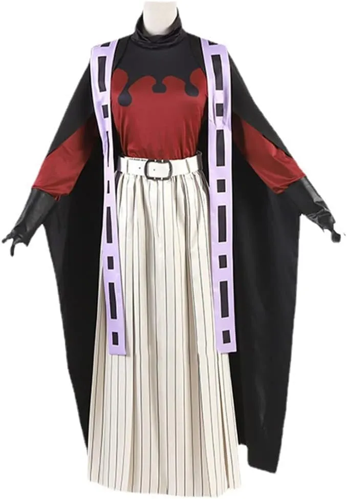 Douma Cosplay Costume Douma Kimono Uniform Outfits Cloak With Wig Full Set Halloween for Mens