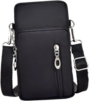Fashionable Messenger Bag for Women Mini Belt Bag Cellphone Pouch Coin Purse Shoulder Bag for Travel Daily Use Random Style