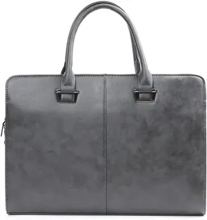 HBJWOV Vintage Soft Leather Briefcase Handbag Crossbody Bag Office Laptop Bag
