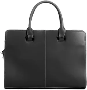 HBJWOV Vintage Soft Leather Briefcase Handbag Crossbody Bag Office Laptop Bag