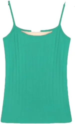 Hgvcfcv Women Thermal Slim Vest Camisole Lightweight Sweater Camis Airy Comfy Tank Tops Cami Undershirt