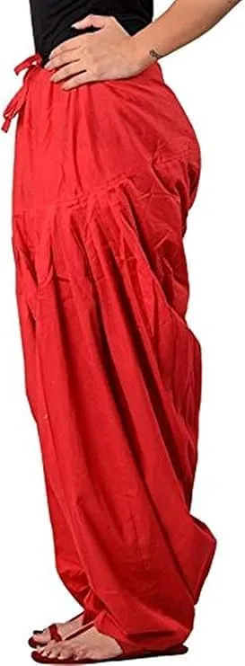 Imago Patiala Salwar, Harem Pants, Yoga Pilates Pants 100% Cotton Free Style