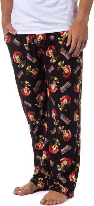 INTIMO Killer Klowns from Outer Space Mens' Character Movie Film Sleep Pajama Pants