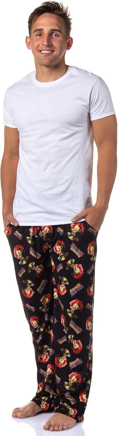 INTIMO Killer Klowns from Outer Space Mens' Character Movie Film Sleep Pajama Pants