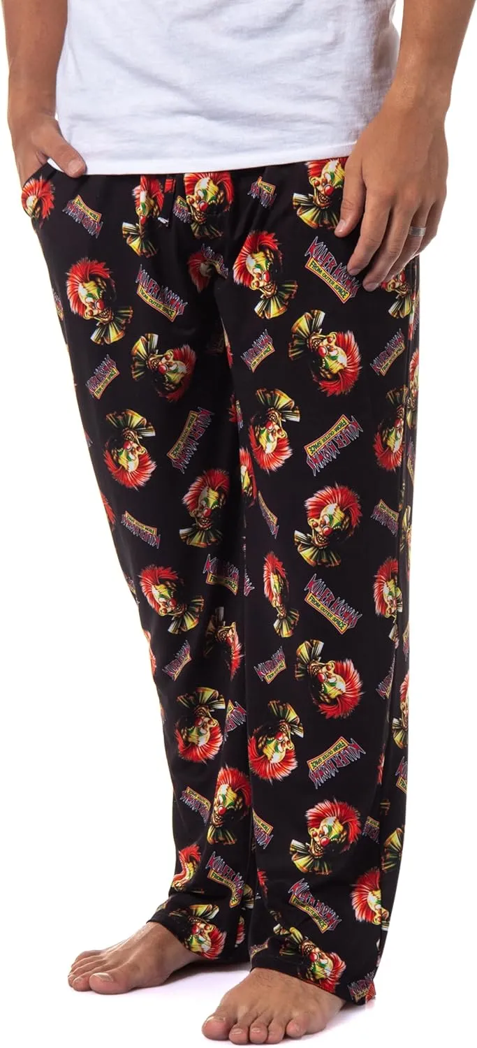 INTIMO Killer Klowns from Outer Space Mens' Character Movie Film Sleep Pajama Pants