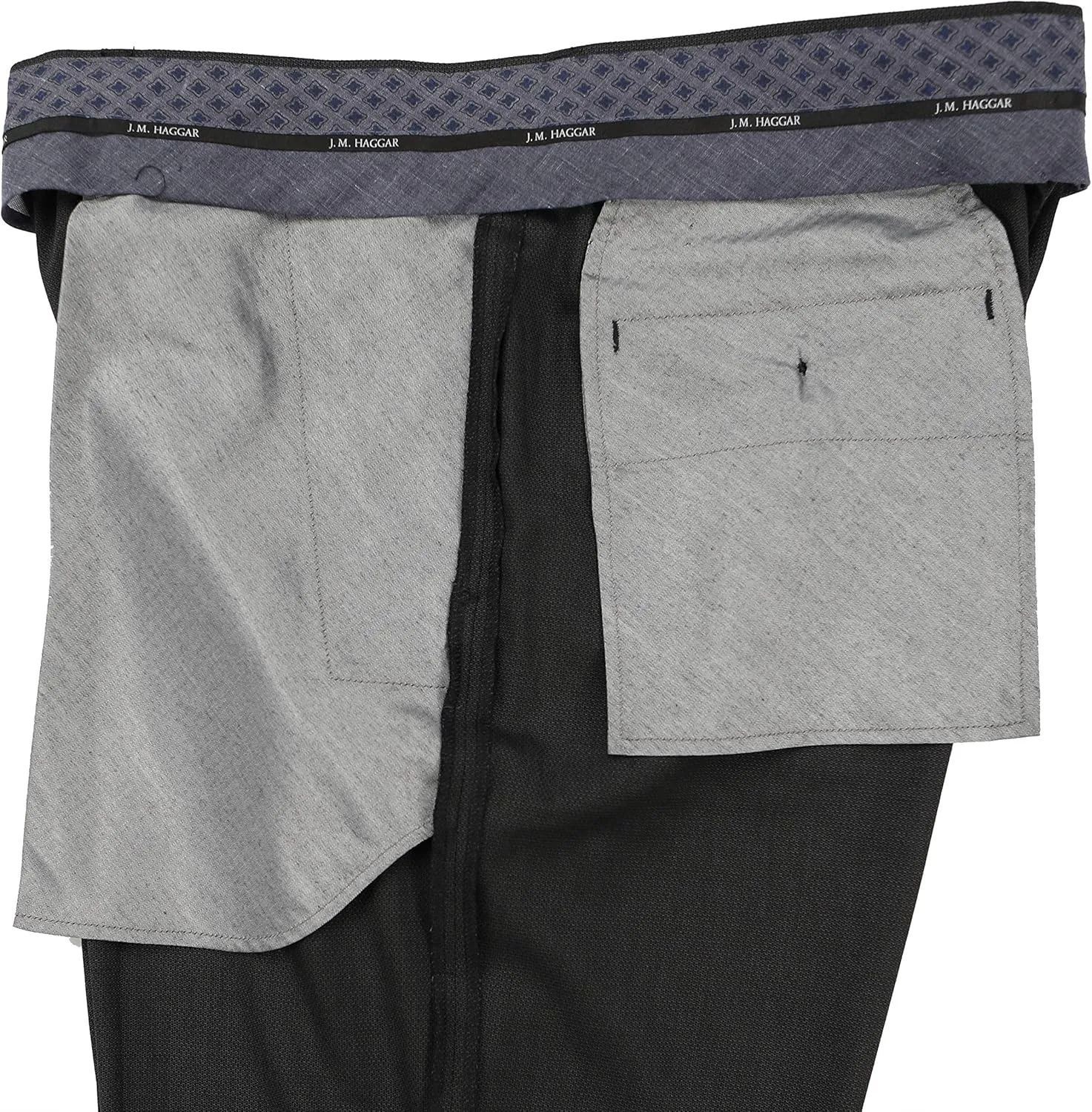 J.M. Haggar Men's Classic Fit Flat Front Dress Pant-Regular and Big & Tall Sizes