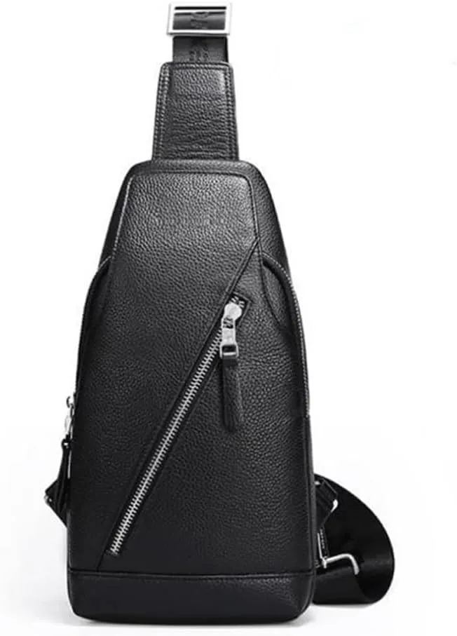 Large Capacity Crossbody Bag for Men Shoulder Bag Soft Chest Bag