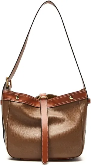 Leather Womens Bucket Bag Quality Leather Bag Soft Shoulder Messenger Bag