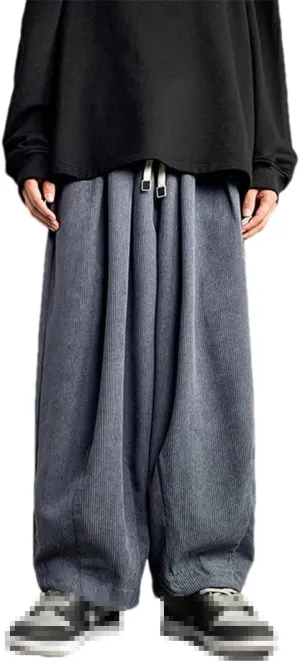 Men's Casual Trousers Streetwear Harem Pants Woman Long Pants Loose Harajuku Style Sweatpants