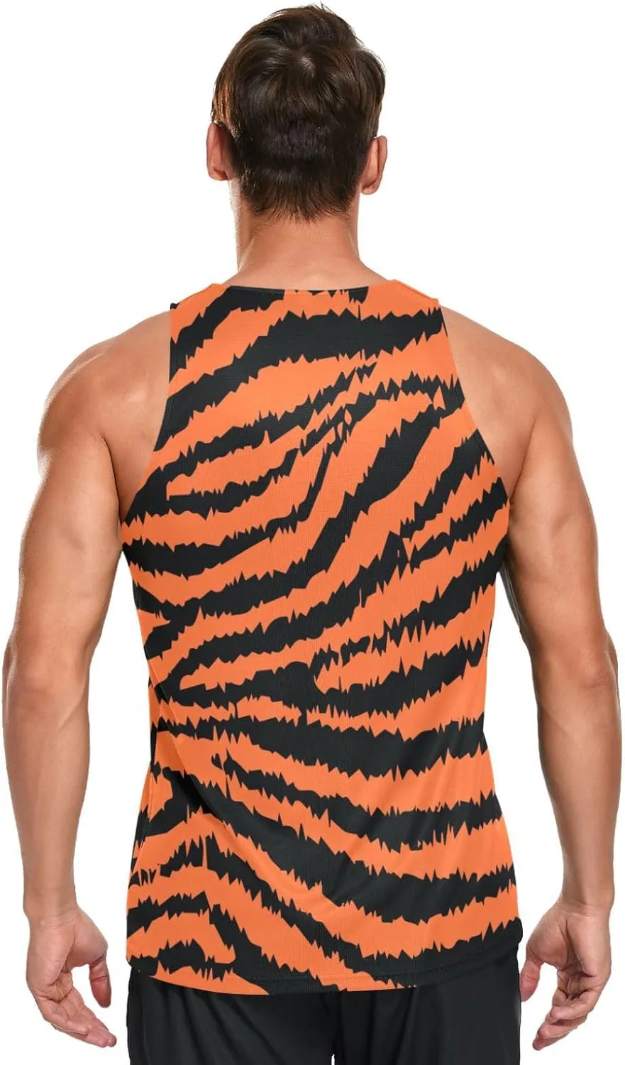 Men's Quick Dry Sports Tank Tops for Gym Athletic Fitness Running Workout Beach Sleeveless Shirts with Pocket