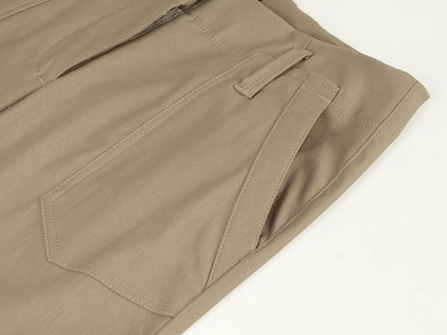 miduo Womens Solid Stretchy Buttons Wide Leg Straight Leg Long Flare Pants Trousers with Pockets