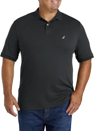 Nautica Men's Classic Fit Short Sleeve Solid Soft Cotton Polo Shirt