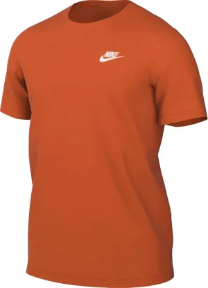Nike Sportswear Club Men's T-Shirt (AR4997-819, Safety Orange)