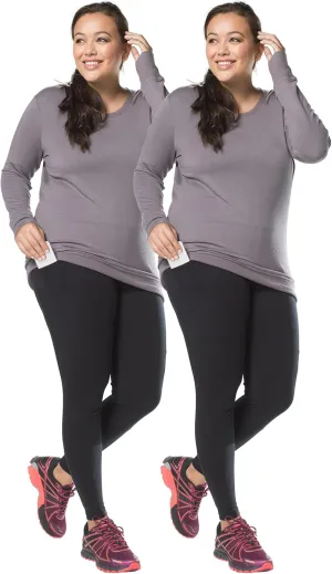 No Nonsense Women's Cotton Lounge Legging with Pocket
