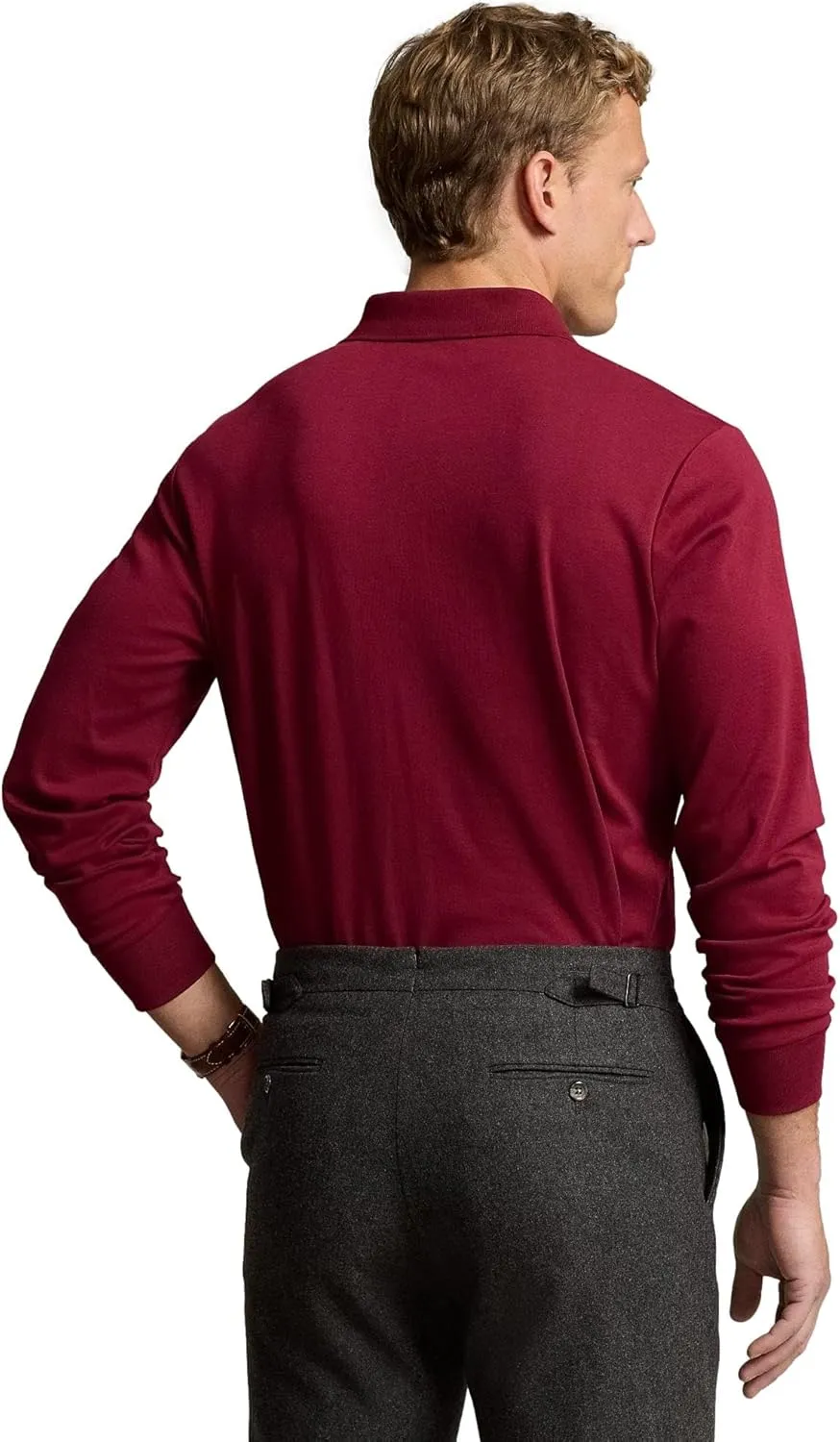 Polo Ralph Lauren Classic Fit Long Sleeve Soft Touch Polo