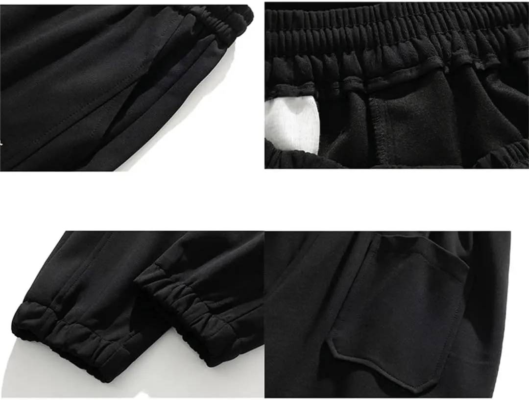 REHJJDFD Men's Casual Sweatpants Street Versatile Harem Pants Casual Warm Trousers Jogging Pant