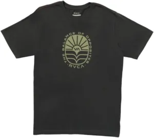 RVCA Men's Premium Red Stitch Soft Cotton Regular Fit Tee Shirt