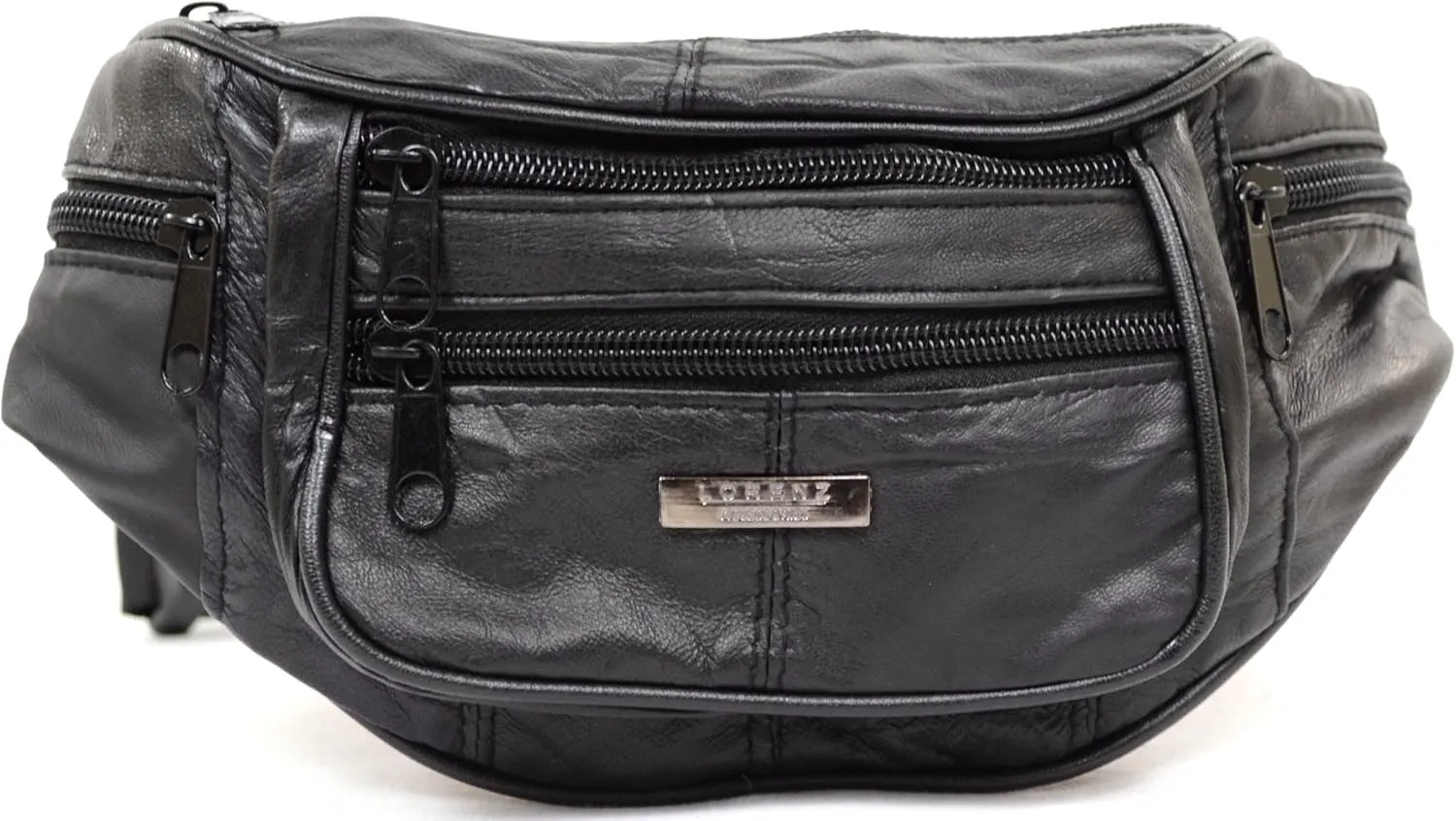 SNUGRUGS Unisex Soft Nappa Leather Fanny Pack/Waist Bag/Money Belt