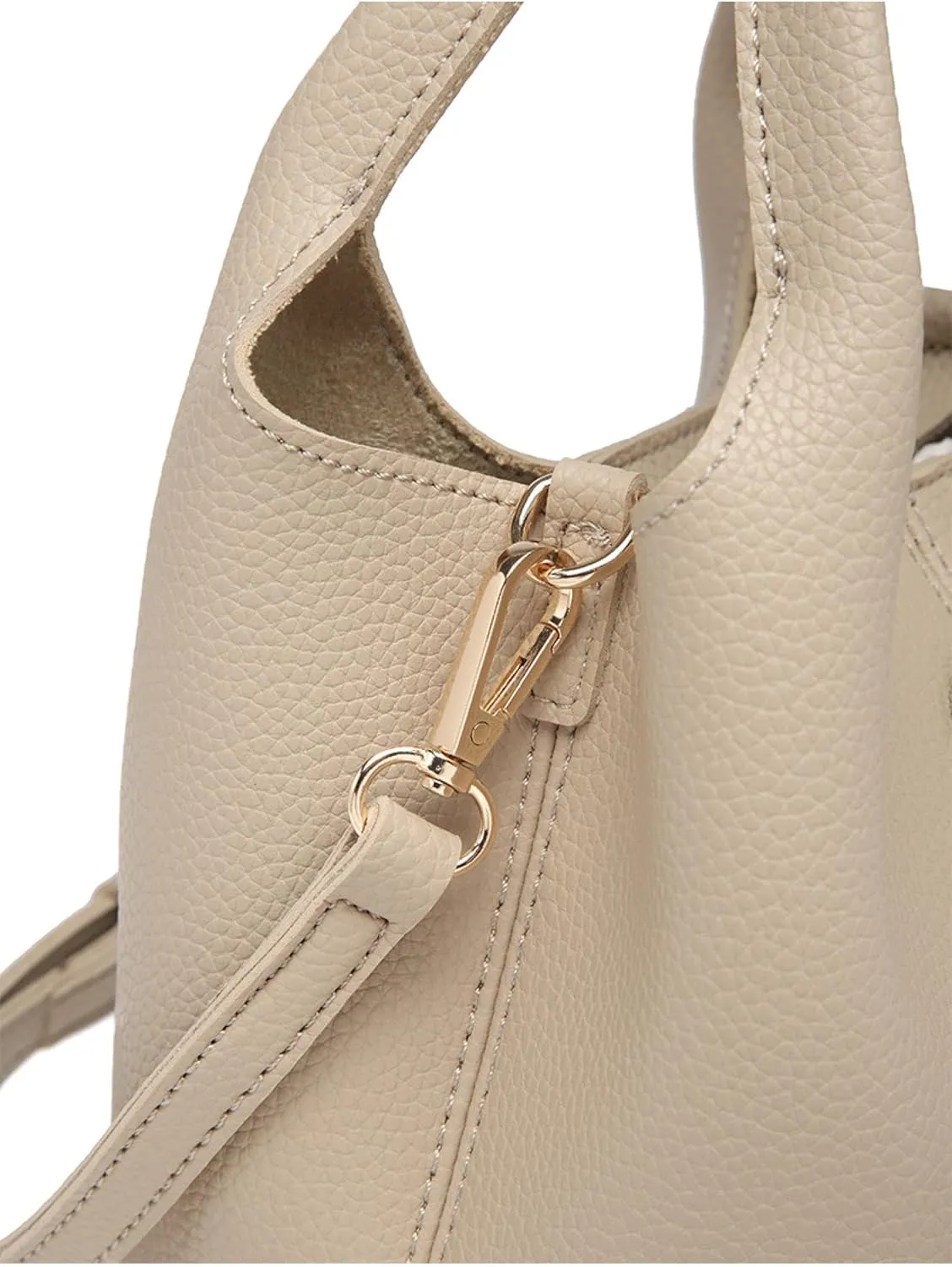 Soft Crust Basket Bag, Hand-held Crossbody Bag, Commuter Bucket Bag