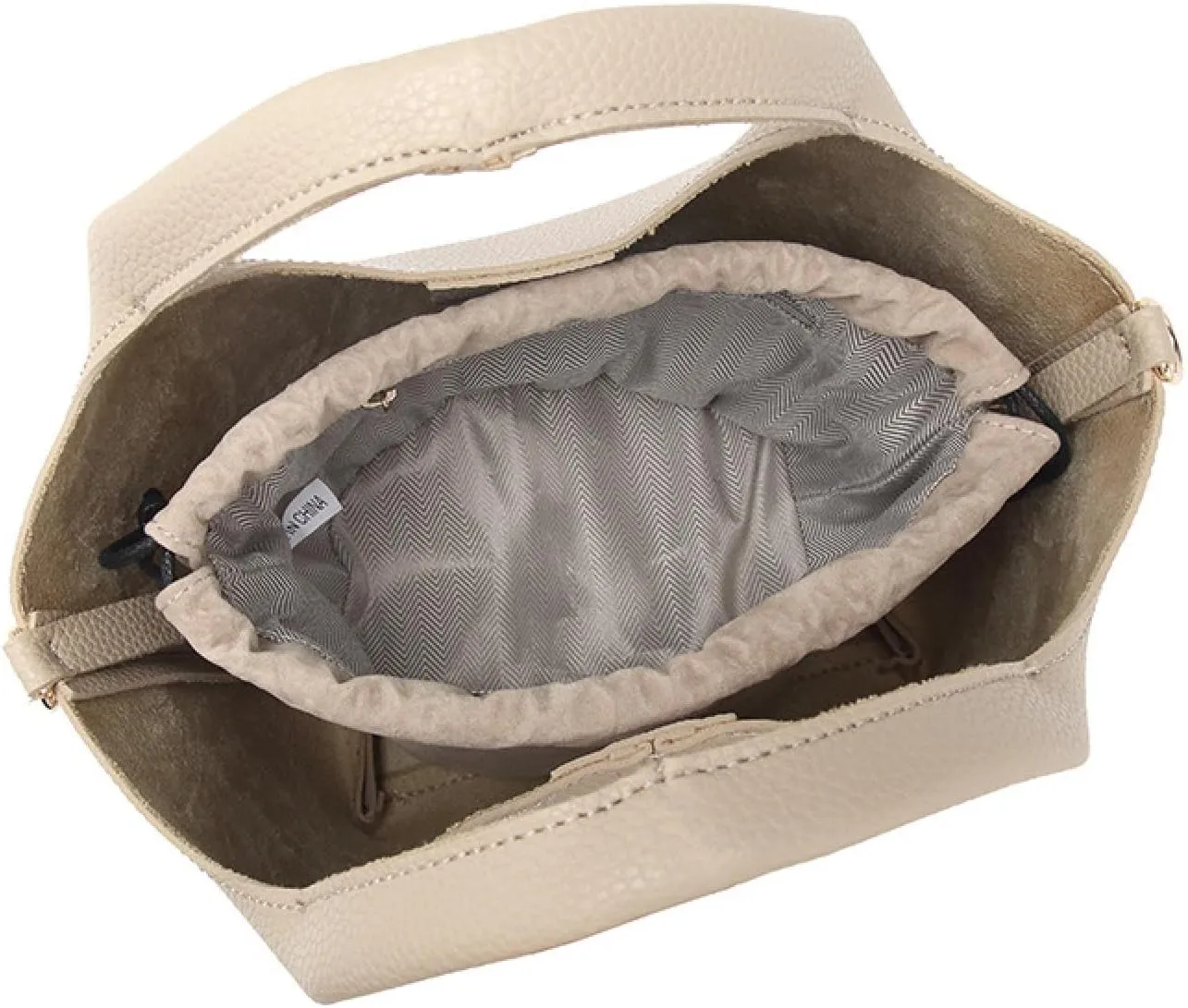 Soft Crust Basket Bag, Hand-held Crossbody Bag, Commuter Bucket Bag