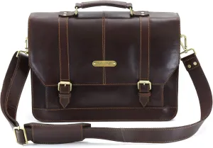 Style N Craft Soft Briefcase, Messenger Bag in Full Grain Leather