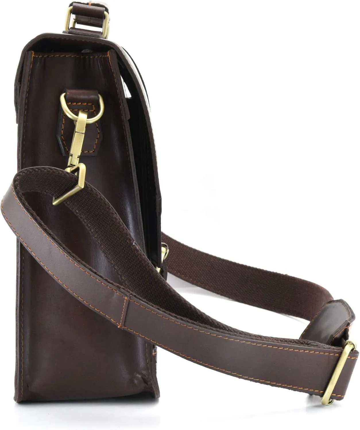 Style N Craft Soft Briefcase, Messenger Bag in Full Grain Leather
