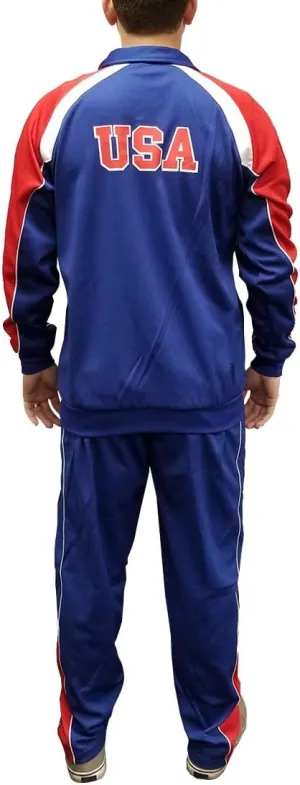 Team USA Jacket And Pants Tracksuit Uniform
