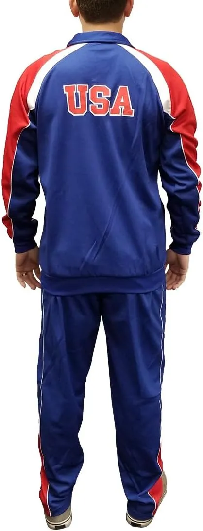 Team USA Jacket And Pants Tracksuit Uniform