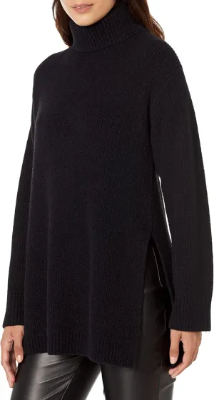 The Drop Women's Grayson Super Soft Drop-Shoulder Turtleneck Sweater