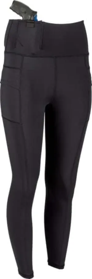 TRYBE Tactical Front/Rear Concealed Carry Legging - Womens, Black