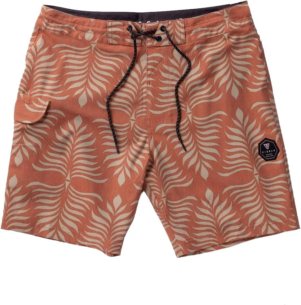 VISSLA Island Impressions 17.5" Boardshort TRC-Terracotta 36