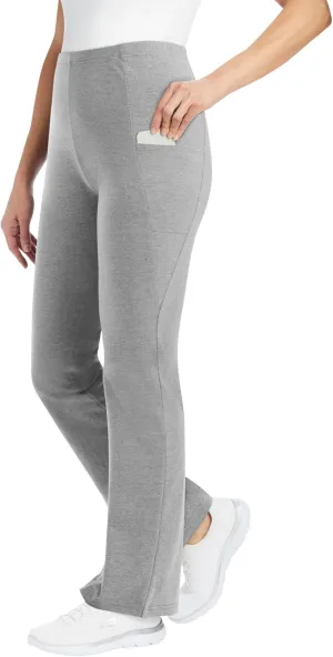 Woman Within Plus Size Pocket Bootcut Legging