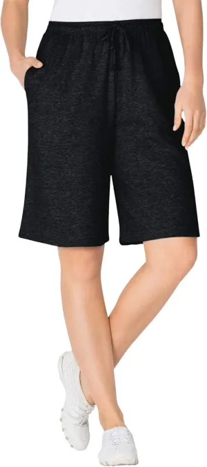 Woman Within Plus Size Sport Knit Short