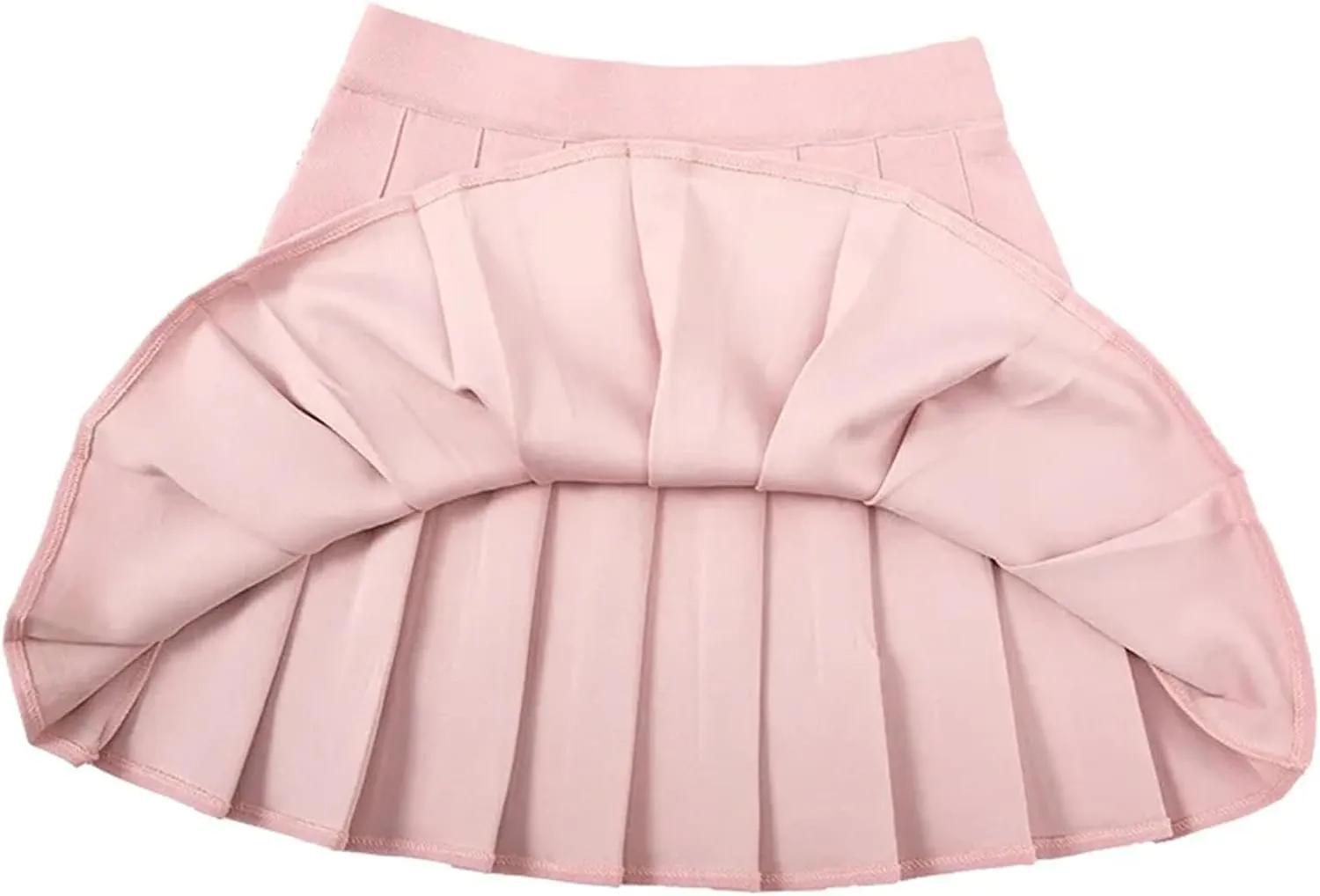 Women's High Waist A-Line Pleated Mini Skirt  Summer Fashion Tennis Golf Skirt Without Shorts