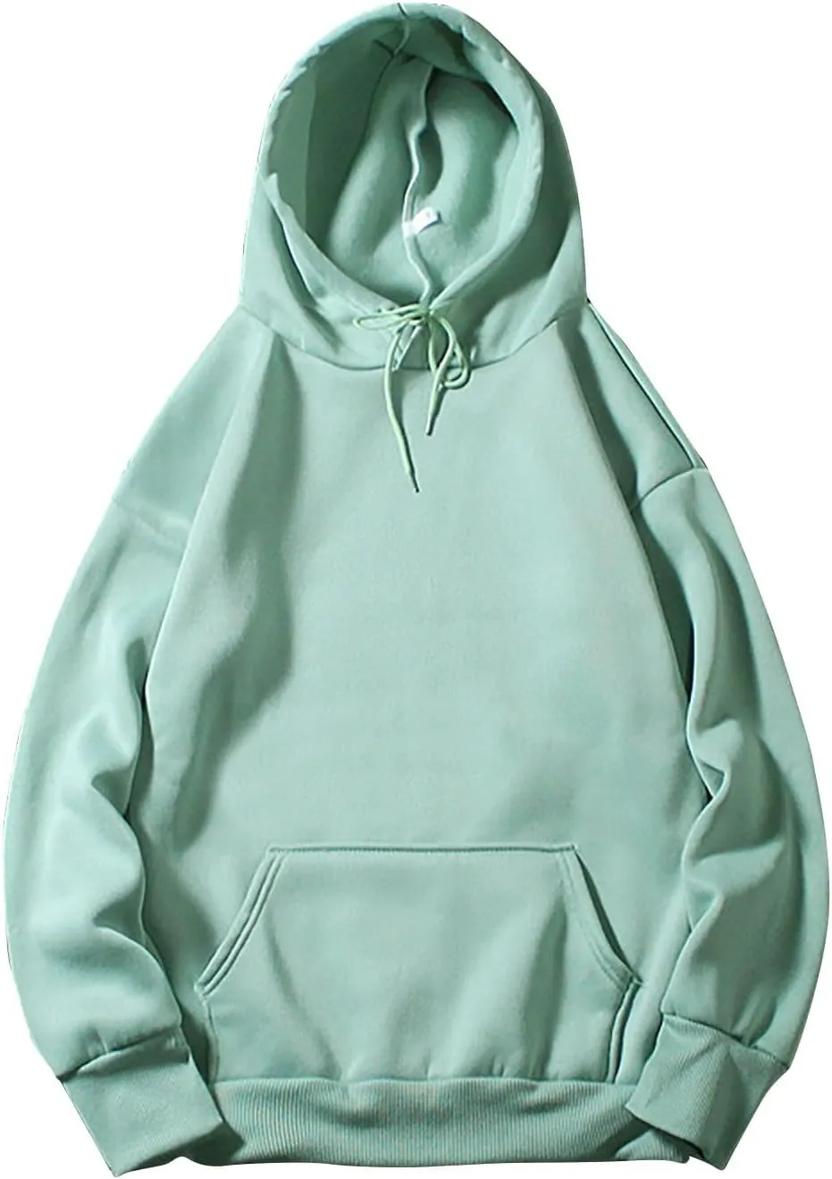 Women's Oversized Hoodies Lightweight Sweatshirts for Women 2024 Fall Solid Long Sleeve Pullover Tops with Pocket