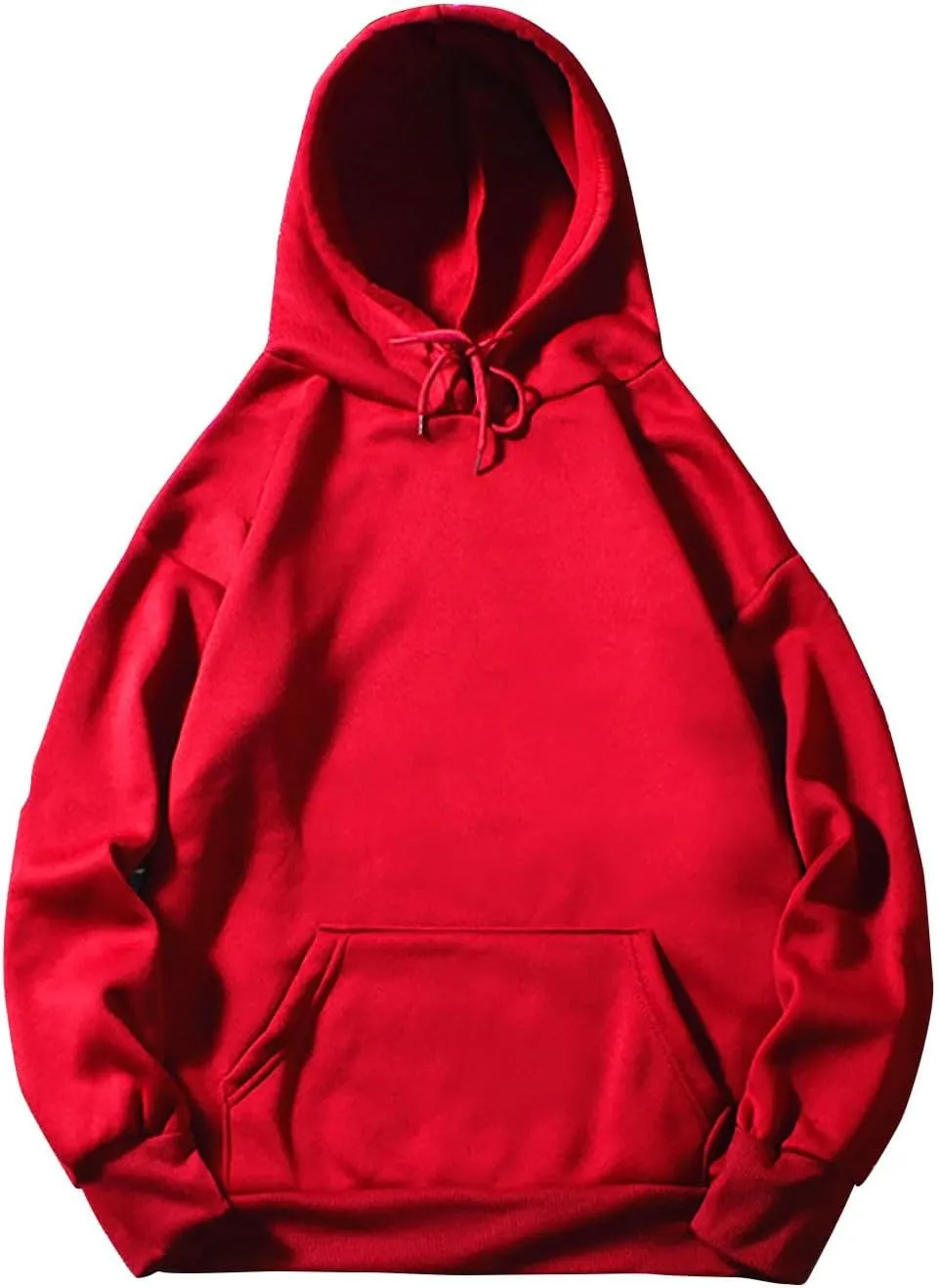 Women's Oversized Hoodies Lightweight Sweatshirts for Women 2024 Fall Solid Long Sleeve Pullover Tops with Pocket