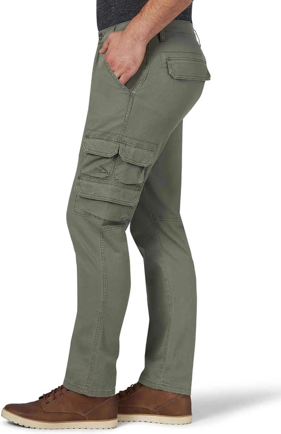 Wrangler Authentics Men's Regular Tapered Cargo Pant
